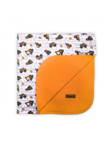 Paturica cu doua fete 100% bumbac 74x74 cm colectia "Big