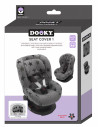 Husa de bumbac pentru scaune auto grupa I Dooky Grey