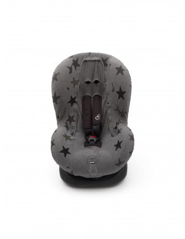 Husa de bumbac pentru scaune auto grupa I Dooky Grey