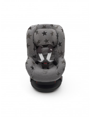 Husa de bumbac pentru scaune auto grupa I Dooky Grey