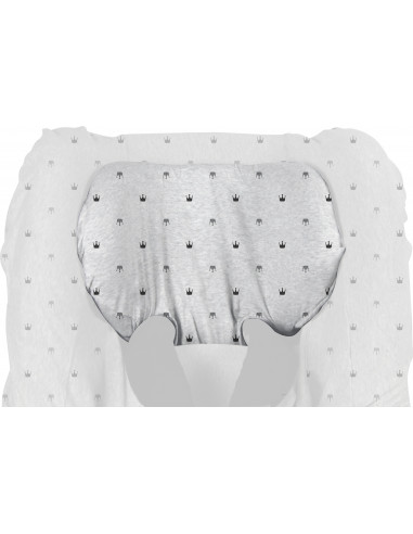 Husa de bumbac pentru scaune auto grupa I Dooky Light Grey