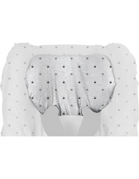 Husa de bumbac pentru scaune auto grupa I Dooky Light Grey