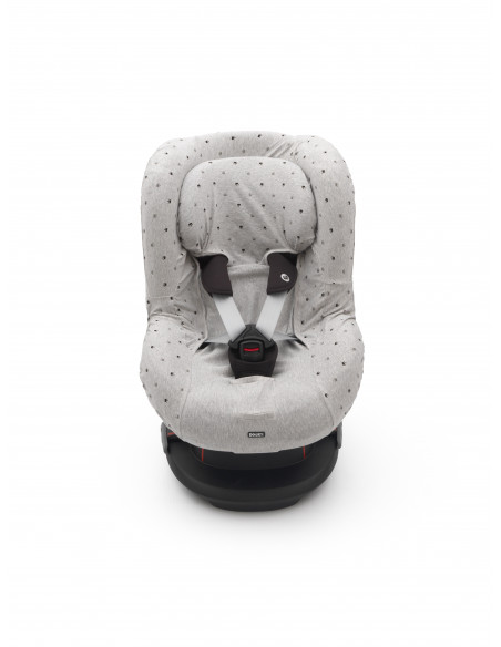 Husa de bumbac pentru scaune auto grupa I Dooky Light Grey