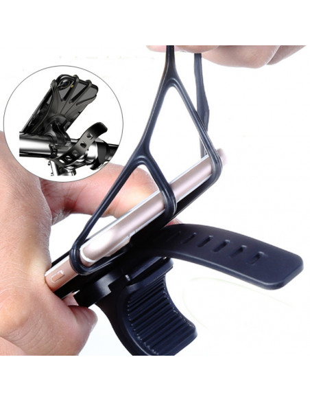 Suport universal pentru telefon Dooky Transparent,DOOKY-128011