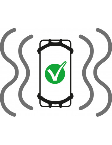 Suport universal pentru telefon Dooky Transparent,DOOKY-128011