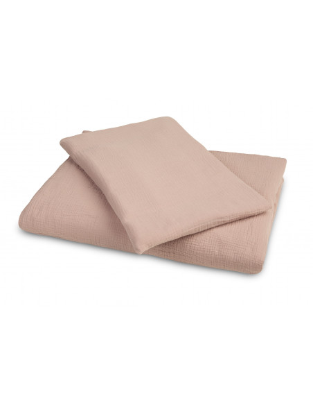 Lenjerie de pat 2 piese Sensillo muselina 100x135 / 60x40 cm