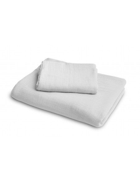 Lenjerie de pat 2 piese Sensillo muselina 100x135 / 60x40 cm