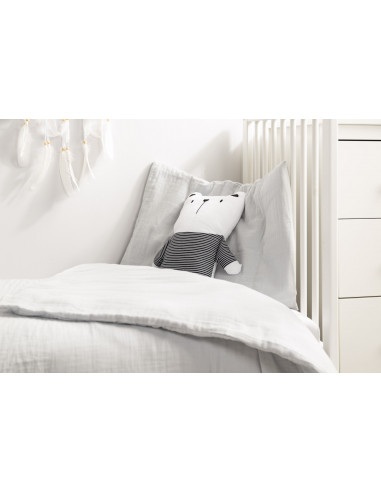Lenjerie de pat 2 piese Sensillo muselina 100x135 / 60x40 cm