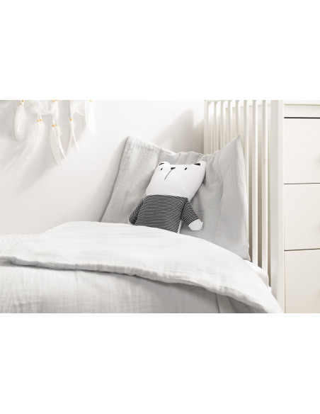 Lenjerie de pat 2 piese Sensillo muselina 100x135 / 60x40 cm