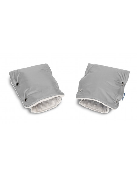 Manusi Minky pentru manerul caruciorului Gri,SILLO-85091