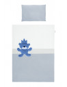 Set protectii laterale si lenjerie pat 3 piese Belisima KING