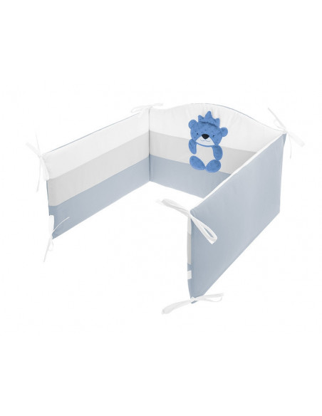 Set protectii laterale si lenjerie pat 3 piese Belisima KING