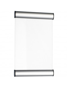 Suport metalic pentru nume, pentru semnalizare usa, 24 x 15 cm 2