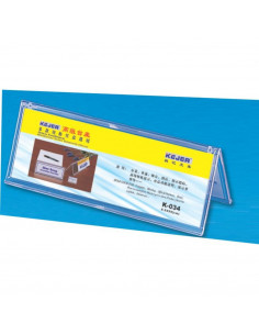 Display nume pentru birou, din plastic, forma A, 85 x 250mm 2