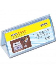 Display nume pentru birou, din plastic flexibil, forma A, 100 x 2