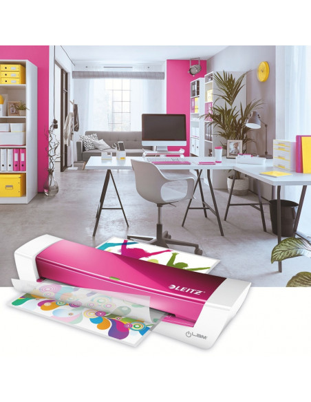 Laminator LEITZ iLAM Home Office, A4, kit folii laminare
