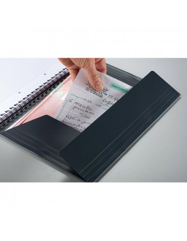 Caiet cu spirala A4+ OXFORD International Meetingbook, 80 file