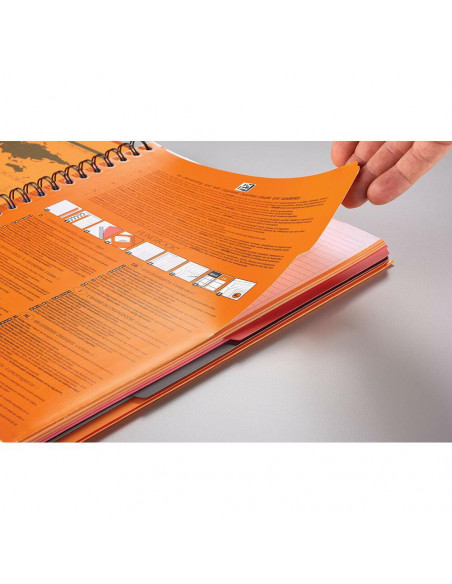 Caiet cu spirala A4+ OXFORD International Filingbook, 100 file