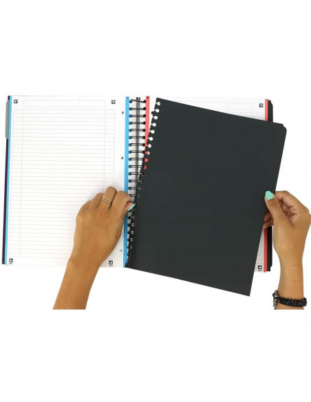 Caiet cu spirala A4+ OXFORD Essentials Europeanbook, 120 file