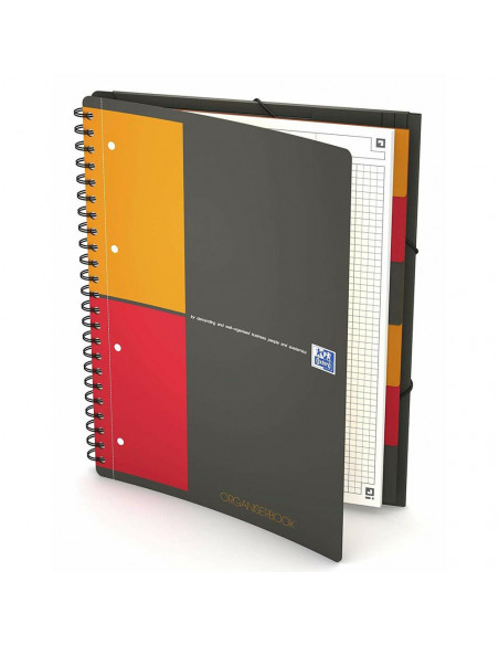 Caiet cu spirala A4+ OXFORD International Organiserbook, 80