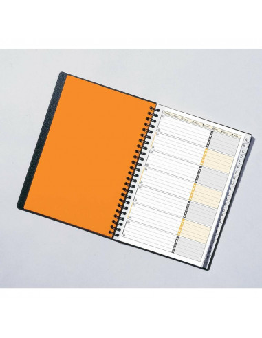 Caiet cu spirala A5, OXFORD International Addressbook, 72 file
