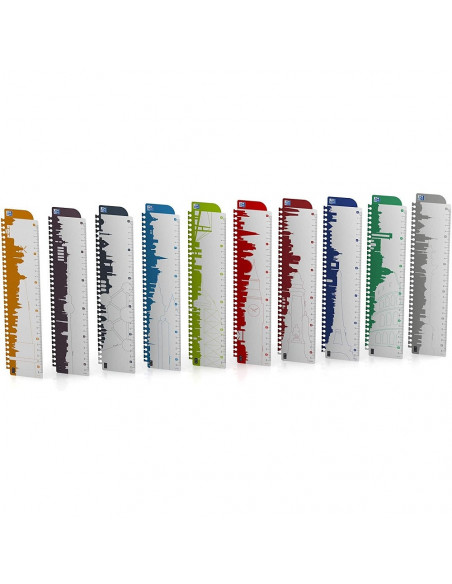 Caiet cu spirala A4, OXFORD MyColours, 90 file 90g/mp, coperta