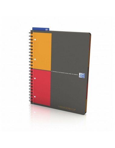 Caiet cu spirala A4+ OXFORD International Managerbook, 80 file