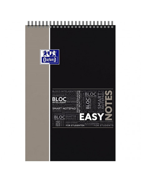 Blocnotes cu spirala A4+ OXFORD Student Easynotes, 80 file