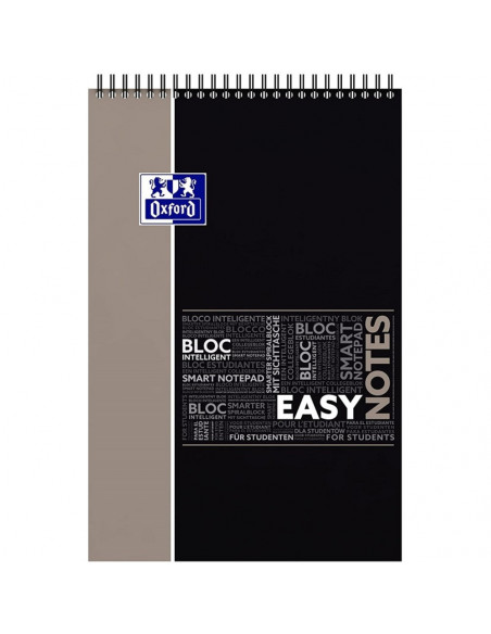 Blocnotes cu spirala A4+ OXFORD Student Easynotes, 80 file