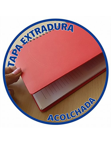 Caiet cu spirala A5+ OXFORD Beauty Multitask, coperta rigida