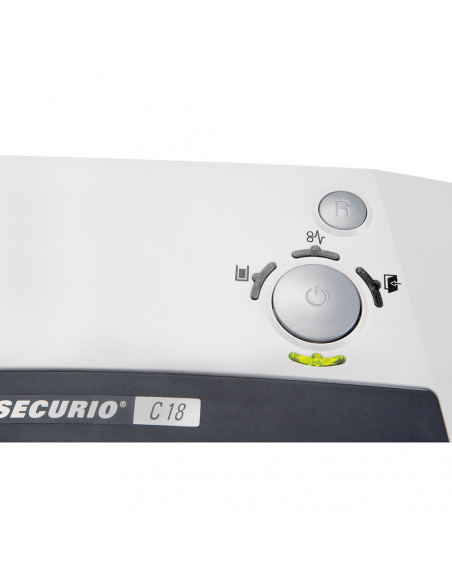 Distrugator documente HSM Securio C18 - 17-19 coli - fasie (5,8