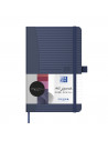 Caiet cu elastic, 9x14cm, OXFORD, coperta carton rigid, 80 file