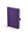 Caiet cu elastic, 9x14cm, OXFORD, coperta carton rigid, 80 file