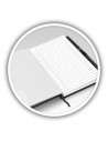 Caiet cu elastic, 9x14cm, OXFORD, coperta carton rigid, 80 file