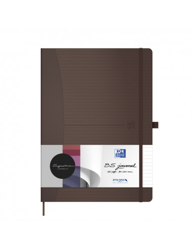 Caiet cu elastic, B5, OXFORD, coperta carton rigid, buzunar, 80