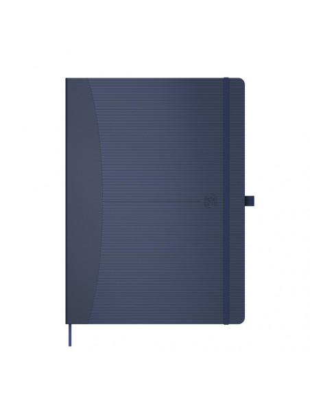 Caiet cu elastic, B5, OXFORD, coperta carton rigid, buzunar, 80