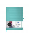 Caiet cu elastic, B5, OXFORD, coperta carton rigid, buzunar, 80
