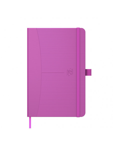 Caiet cu elastic, 9x14cm, OXFORD, coperta carton rigid, 80 file