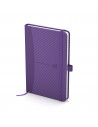 Caiet cu elastic, 9x14cm, OXFORD, coperta carton rigid, 80 file