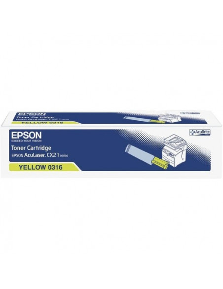 Cartus Toner Original Epson C13S050316 Yellow, 5000