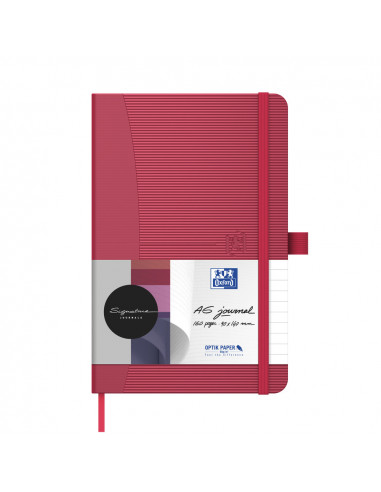 Caiet cu elastic, 9x14cm, OXFORD, coperta carton rigid, 80 file