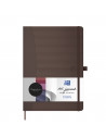 Caiet cu elastic, A5, OXFORD, coperta carton rigid, buzunar, 80
