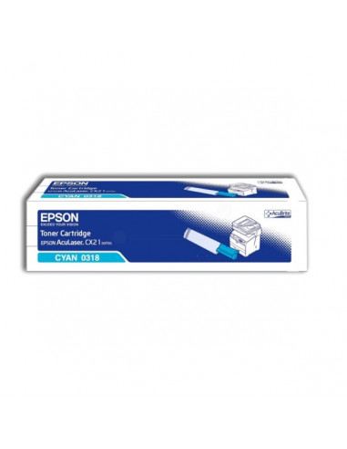 Cartus Toner Original Epson C13S050318 Cyan, 5000