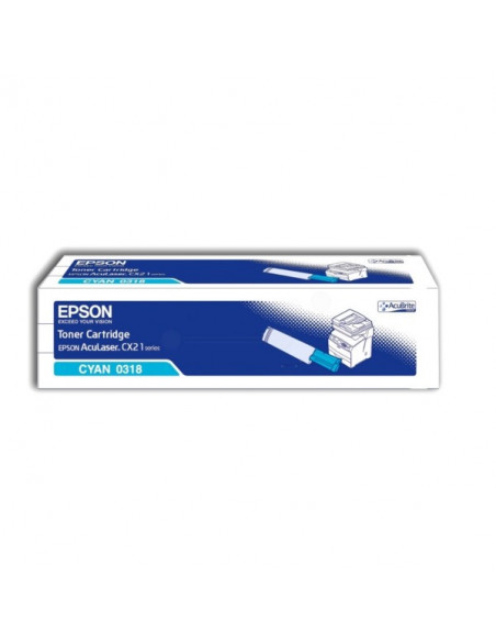 Cartus Toner Original Epson C13S050318 Cyan, 5000