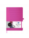 Caiet cu elastic, A5, OXFORD, coperta carton rigid, buzunar, 80