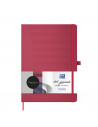 Caiet cu elastic, A5, OXFORD, coperta carton rigid, buzunar, 80