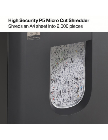 Distrugator documente automat REXEL AUTO+ 130M, P5, micro-cut