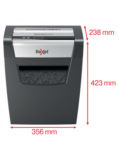 Distrugator documente manual REXEL MOMENTUM X312, P3, cross-cut