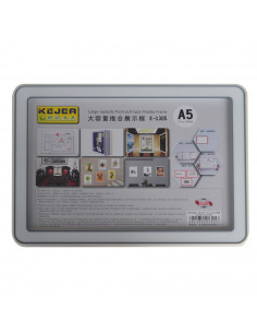 Display nume din plastic, 210 x 148mm, KEJEA - gri,KJ-K-1305-GR 2
