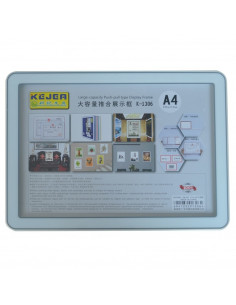 Display nume din plastic, 297 x 210mm, KEJEA - gri,KJ-K-1306-GR 2